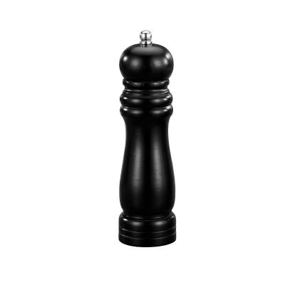 China Sustainable Pepper Mills Salt and Salt Grinder Wood Wooden Pepper Mill Black Pepper and Salt Mill for sale