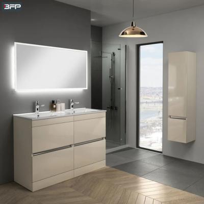 China Wholesale Modern Floor Standing Small New Chandelier Bathroom Vanity White Print Bundles For Home for sale