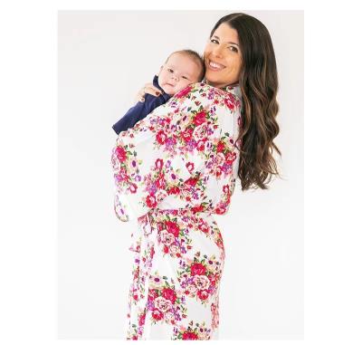 China New Selling Antibacterial Matching Baby Wrap Cover Up Maternity Robe For Photo Shoot for sale