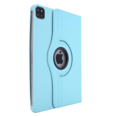 China Fanshion Muti-angle Stand Rotation Single Case Shell For iPad Pro 11 2021/2020/2018 Smart Cover Skin PU Leather Pouch for sale