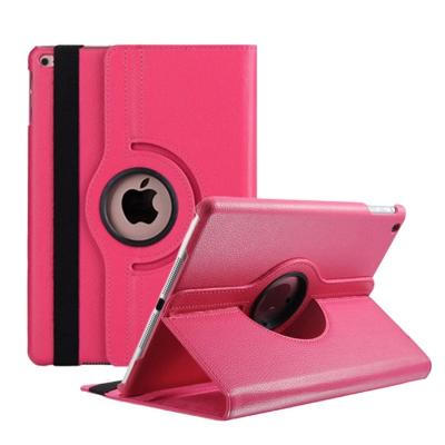 China Fanshion 360 Rotating Muti-angle Stand Leather Case Simple For iPad 9.7 2018 2017 Air 2 Air 1 For iPad 6 iPad 5 Smart Cover Shell Pouch for sale