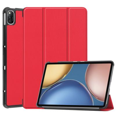 China Slim Magnetic Stand Triple Flip Case Smart Cover Honor Leather Pad V7 10.4 KRJ2-W09 Hard Shell for sale