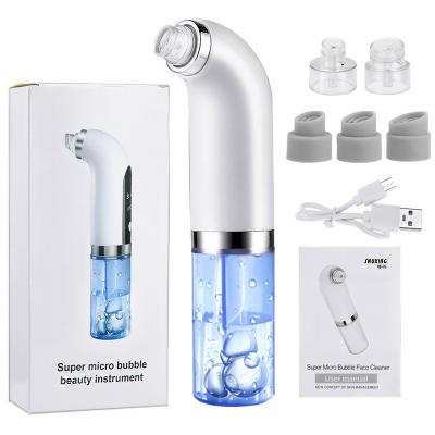 China Acne Treatment Mine Nose Cleansing Blackhead Remover Pore Vacuum Facial Cleanser For Face Care With 5 Probes Electric USB Remover for sale