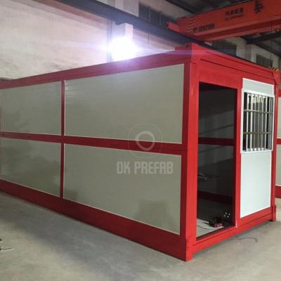 China Folding Prefab Container Houses Modern Fast Installed Container Office Living Container Building House for sale