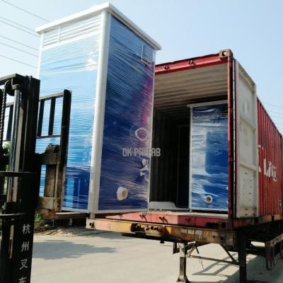 China Guangzhou Dependency Shipping Container Toilet Cabin Toilet Portatif Modern Mobile Portable Sandwich Panel Luxury For Sale WC 20ft VIP for sale