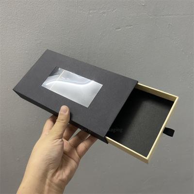 China Recycled Logo Printed Luxury Rigid Kraft Materials Custom Paperboard Gift Drawer Packaging Paper Box for sale