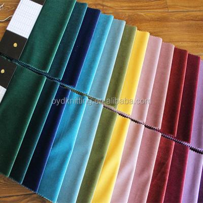 China Antistatic Anti Static 100% Polyester Knit Upholstery Twill Jaguar Velvet For Furniture for sale