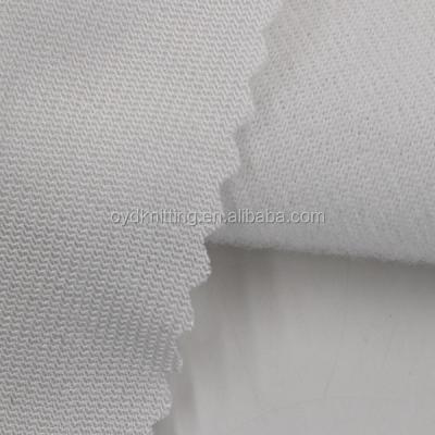 China 120GSM Flame Retardant 100% Polyester Coating Off White Color Sublimation Coating Printing Brushed Loop Fabric For Kids Furniture for sale