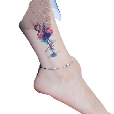 China Geometric Body Art Tattoo Male Rose Flash Tattoo Children Female Temporary Waterproof Temporary Moon Deer Whale Bear Tattoo Stickers for sale