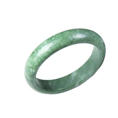 China Natural China CLASSIC Guizhou Cui Hand-carved Men and Women Wide Cui Color Jade Bracelet Bangle Fashion Boutique Bar Jewelry for sale