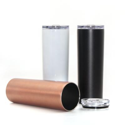 China Viable With Lid And Straw Tumbler Stainless Steel Coffee Mug Vacuum Cup for sale