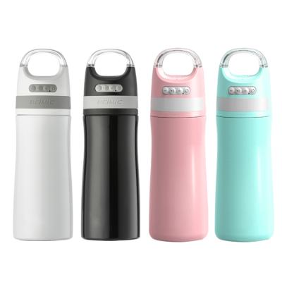 China PORTABLE hot sales stainless steel vacuum heat insulation smart water bottle music wireless audio player for sale