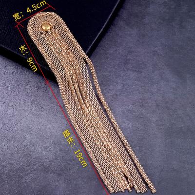 China 1 piece 3D epaulet price, snap brooch breastpin tassels shoulder panel metal patch badges applique patch for clothing N22 for sale