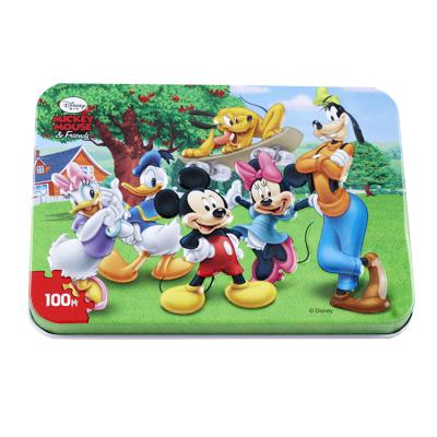 China Environmental Best Promotional Custom Printed Popular 3D Cartoon Children Kids Wooden Eco-friendly Puzzles for sale