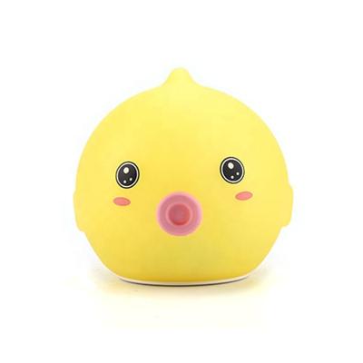 China Change Colors Toy Factory Wholesale Gifts Bedroom Bedside Lamp Cute Creative USB Charging Seven Colors Cartoon Stripper Night Light For Kids for sale