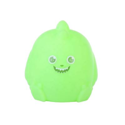 China Factory Wholesale Children's Bedroom Decoration USB Cartoon Dinosaur Night Fill Light Creative Baby Night Light Seven Colors Change Colors for sale