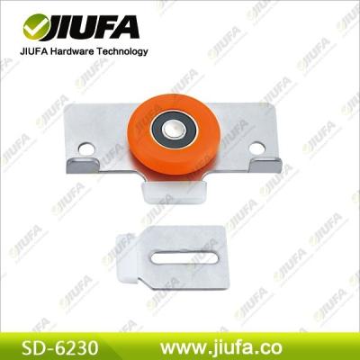 China Adjustable Iron+Plastic Furniture Hardware Sliding Door Roller for sale