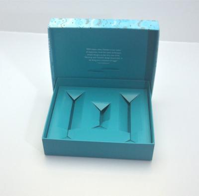 China Recycled Materials CMYK Custom Printing Paper Box With Lid Cosmetic Packaging Box for sale