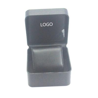 China Recycled Materials luruxry watch box with pu pillow for the watch packaging box for sale