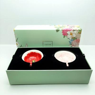 China Recycled materials plain top and bottom gift box with EVA form inserts for sale