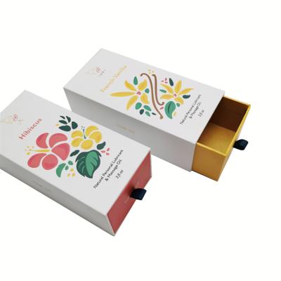 China Recycled Materials Custom Perfume Box Packaging For Cosmetic Box for sale