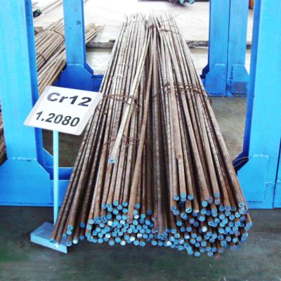 China Cold Tool Steel D3 / X210Cr12 Tool Work Steel Round Bar for sale