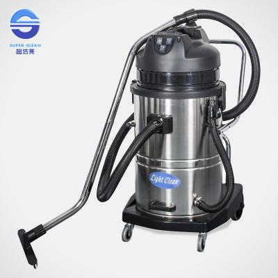 China 60L 220 Volt Stainless Steel Industrial Vacuum Cleaner With Tilt for sale