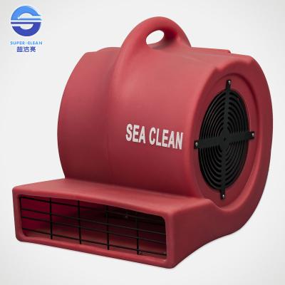 China Red Floor Dryer Blower Air Mover Fan with High / Medium / Low Speed for sale