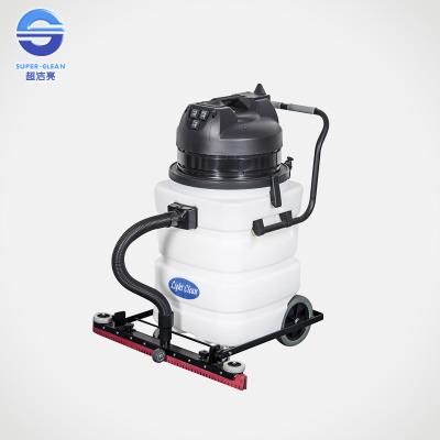 China High Power Wet and Dry Industrial Vacuum Cleaner 90L With Plastic Tank for sale