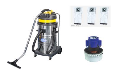 China 80Ltr  Wet And Dry Vacuum Cleaner Stainless Steel for sale