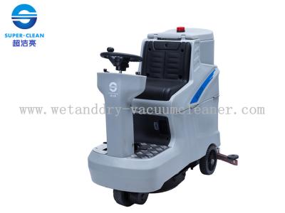 China Industrial 13 Inch Floor Scrubber Dryer Plastic With Double Brush for sale