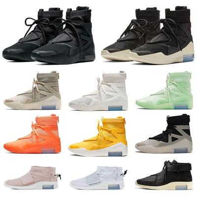 China 36-46 1 FOG Running Shoes Original US Size 12 Men's Women's Sneaker Frosted Frosted Shoot Raid Boots Spruce Trainers SA for sale