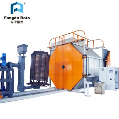 China Factory Rotation Molding Machine 2AM Rotomolding Machine Plastic Water Tank Making Machine for sale