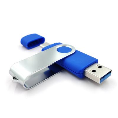 China Plastic Metal 3 in 1 Mobile Phone Otg 32GB 16GB USB 2.0 for Smartphone and PC Thumb Pen Memory Stick Pen Drive Custom USB Flash Drive for sale