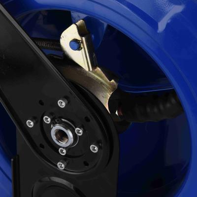 China Air compressor self-winding blue air hose reel 1/2 in 20m tool retractable Te koop