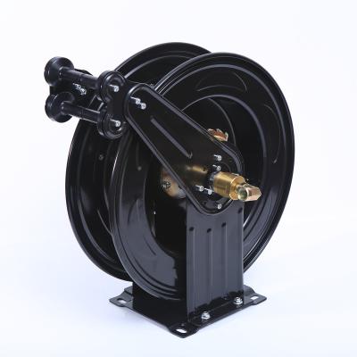 China 50' pressure washer hose and reel retractable air hose reel 1/2