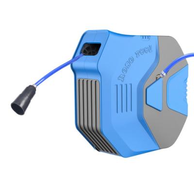 China Automatic Spring Water Garden Retractable Hose Reel Square Foam Station Decorative Products Te koop