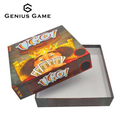 China Cardboard Customized UGO Cardboard Game for sale