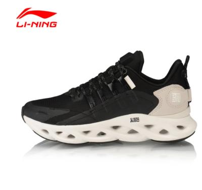 China Li-Ning Women PU Shoes For Sports LN ARC Cushion Running Shoe Wearable Sneakers Waterproof Scratch Sports Shoes ARHP288 for sale