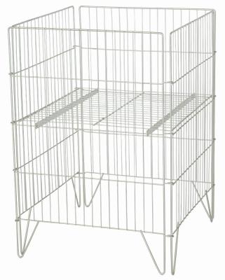 China Wholesales Supermarket Deli Wire Display Cage Removable Rack, Wire Container for sale