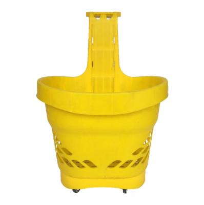 China Unveiling 90Its Durable Large Style Plastic Supermarket Shopping Basket for sale