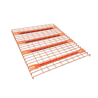 China Heavy Duty Durable Warehouse Waterfall Corrosion Protection Zinc Pallet Rack Steel Wire Mesh Decking for sale