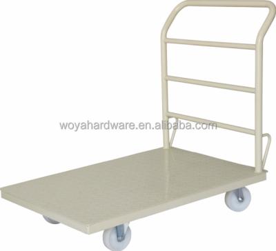 China Durable flat-bad tool cart with 4 wheels for sale