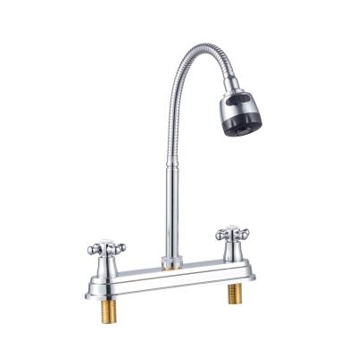 China Manufacturer Direct Selling Thermostatic Faucets Eight Inch Kitchen Panel Water Stainless Steel Mixed Faucet for sale