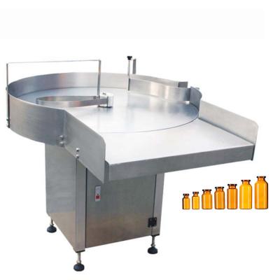 China Food High Quality Round Rotating Plastic Glass Bottle Collecting Machine Food Packaging Sorting Turntable Machine For Unscramble for sale