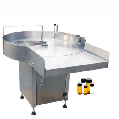 China Food Automatic Bottle Unscrambler Turn Table For Bottle Feeding And Bottle Collecting for sale