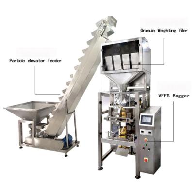 China Food 100g Weighing Sugar Salt Granule Filling Machine Automatic Granule Filling And Sealing Machine for sale