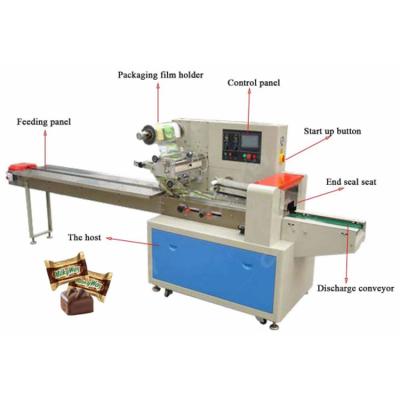 China Food Automatic Ice Cream Cone And Ice Pop Packaging Machine Ice Cream Spoon Packaging Machine for sale