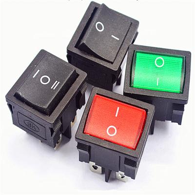 China Electrical Equipment Lamp Voltage 12v 250VAC 16A 3pins 3 Pin 6pin Rocker Switch Kcd Rocker Switch 3 Position for sale