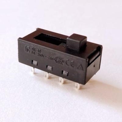 China Slide switch 4 position for hair dryer, amplifier, fan, home appliances inverter SK-10-A etc. for sale